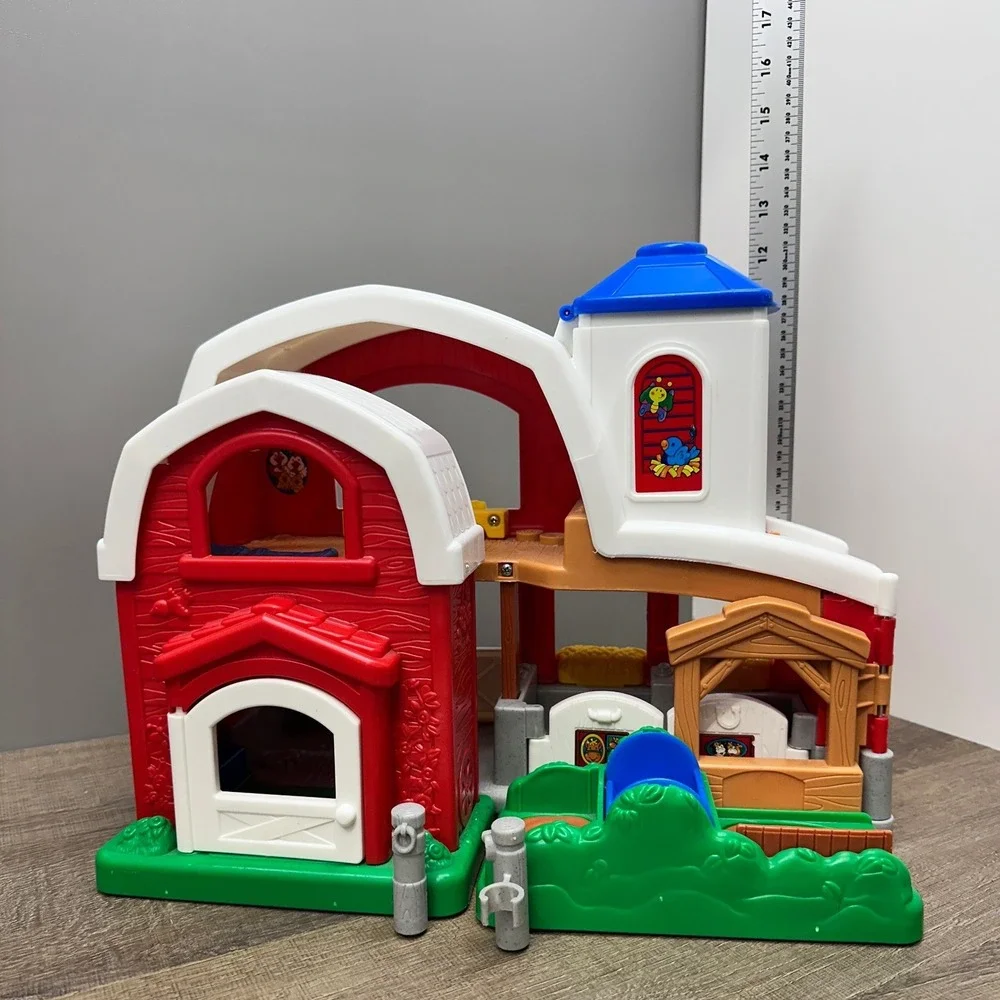 Fisher-Price Little People Animal Friends Farm Playset Figures Vehicles Lot Toy